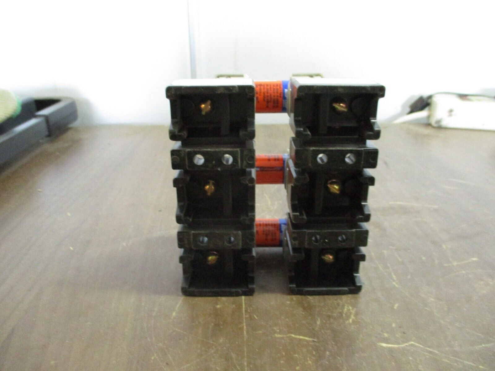 Allen-Bradley Fuse Holder 1494F-FS30 Ser. A 30A 600V 3P w/ (3) 10A Fuses Used