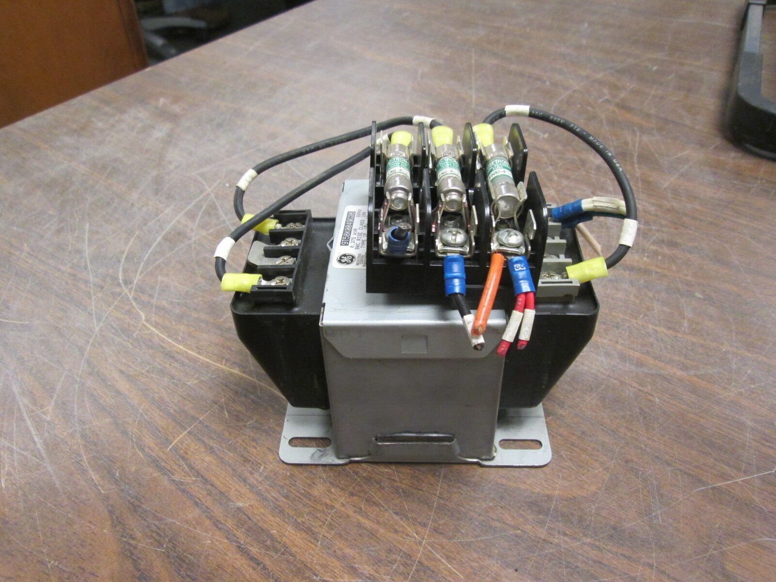 GE Control Transformers 9T58K0049G38 0.375KVA Pri: 240/480V Sec: 120V Used