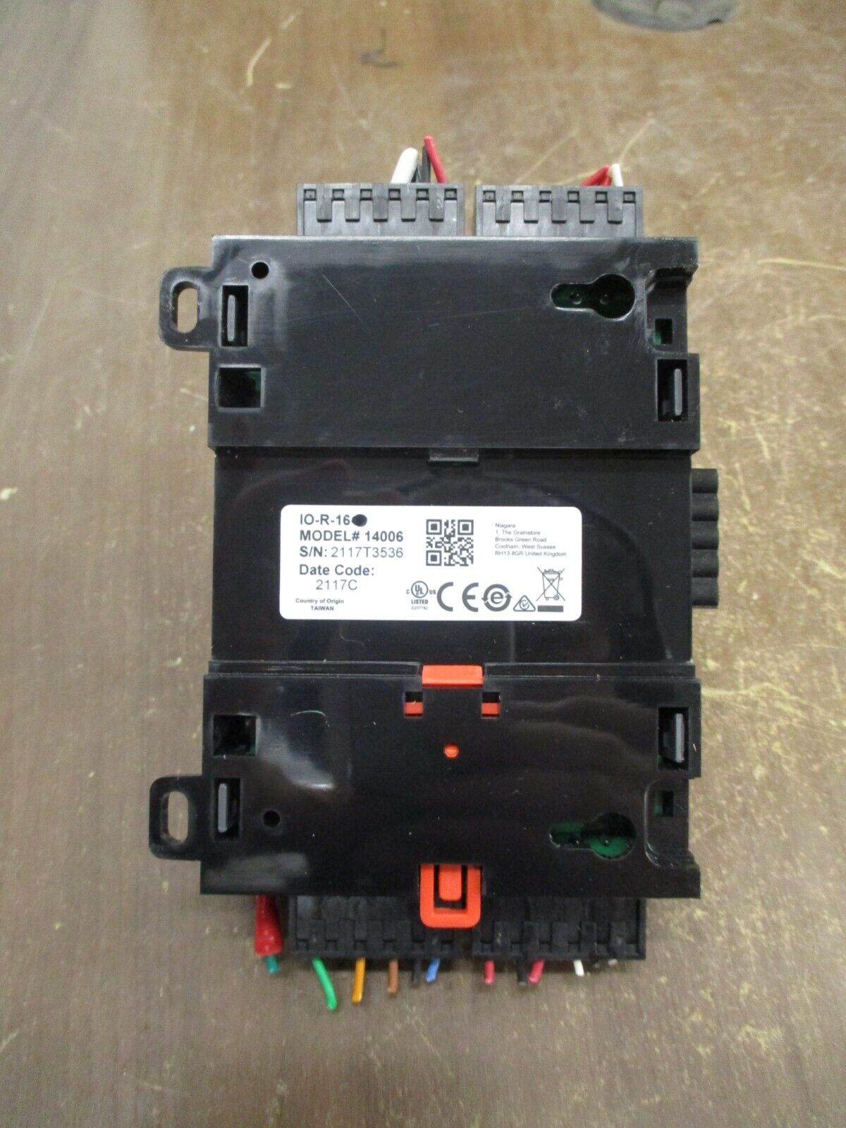 Niagara IO-R-16 I/O Module 14006 16PT Used