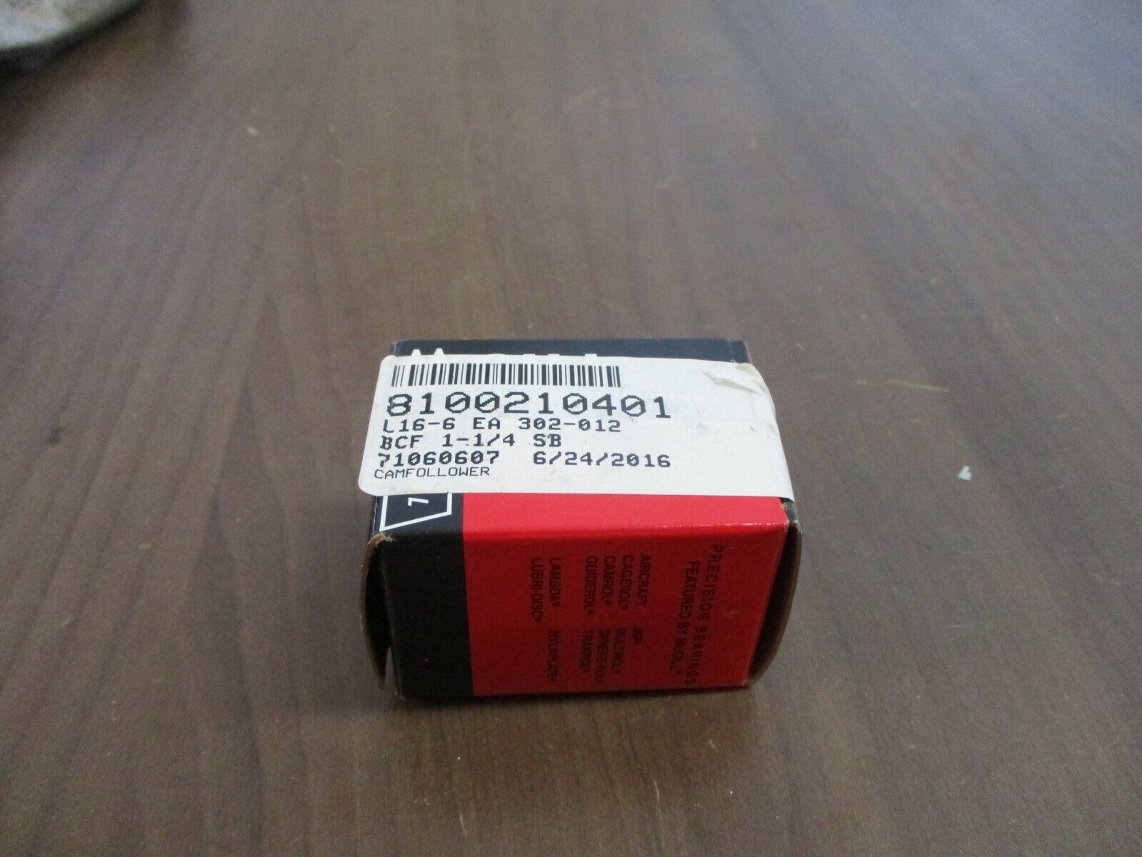 McGill Lubri-Disc Cam Follower BCF 1 1/4 SB New Surplus