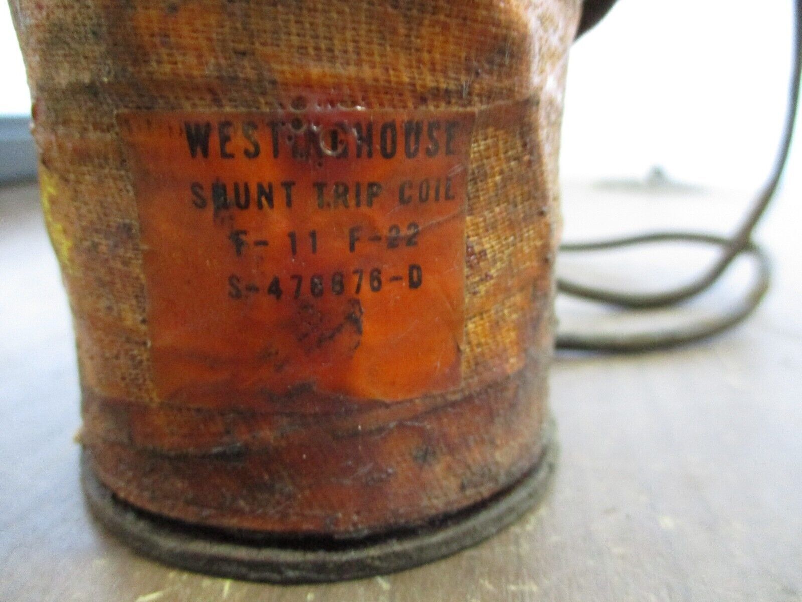 Westinghouse Shunt Trip Coil S-476676-D Used