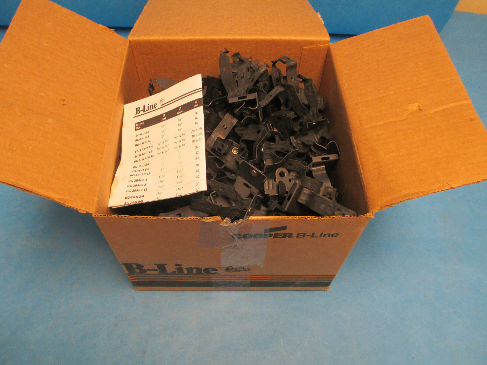 Cooper Conduit to Beam Fastener BG-16-U-5-8, Aprox 100, New Surplus!