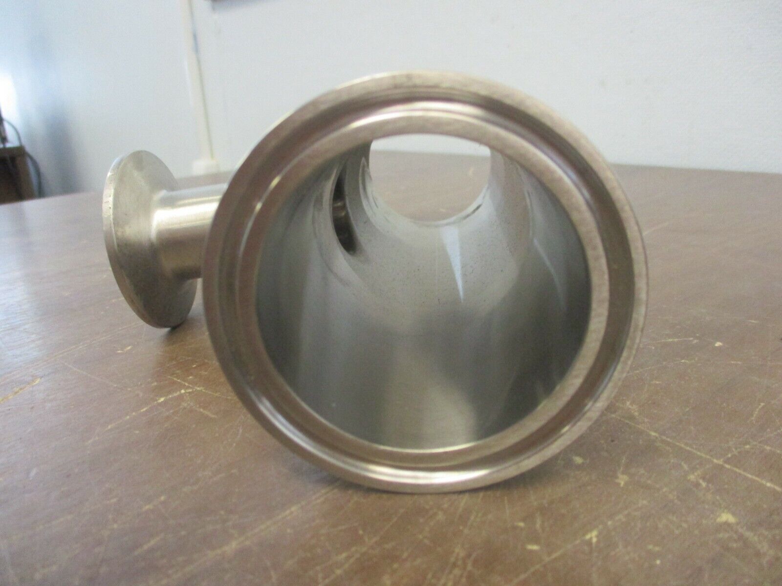 Advance Stainless Steel Sanitary Tee BRA.1.0 (2) 2" Ends (1) 1" End Used