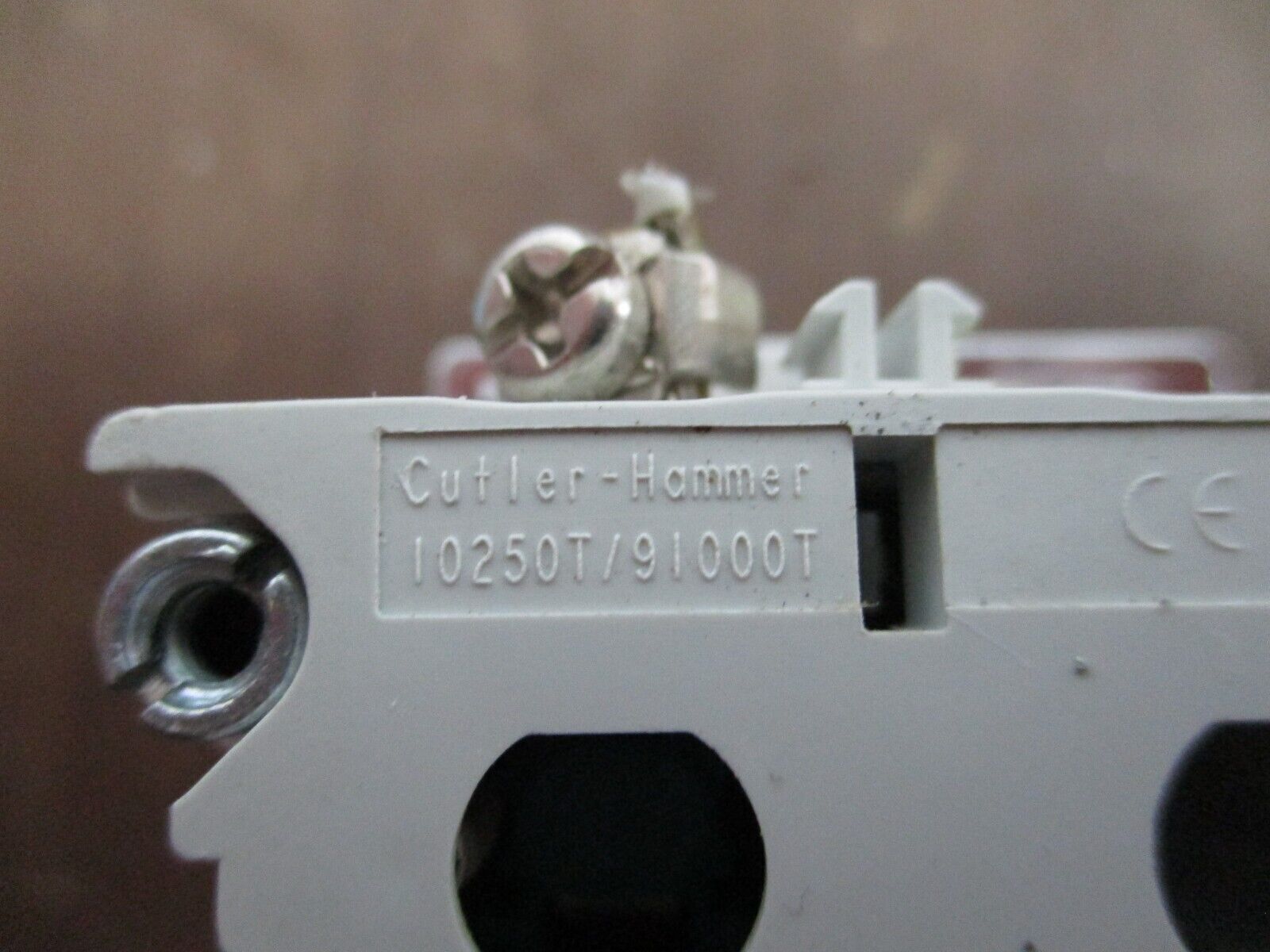 Culter-Hammer Push Button 10250T/91000T Black Used