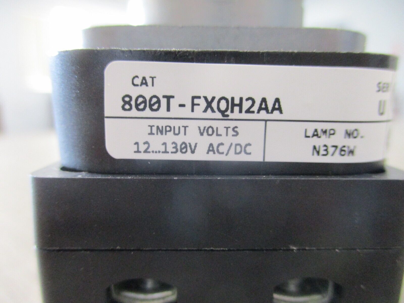 Allen-Bradley Illuminated Mushroom Head Push Button 800T-FXQH2AA New Surplus
