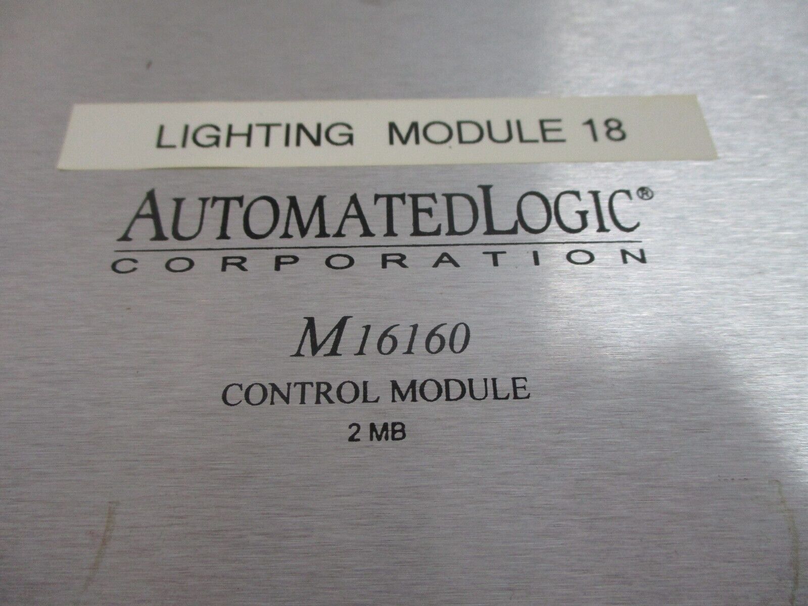 Automated Logic Control Module M16160 2MB Used