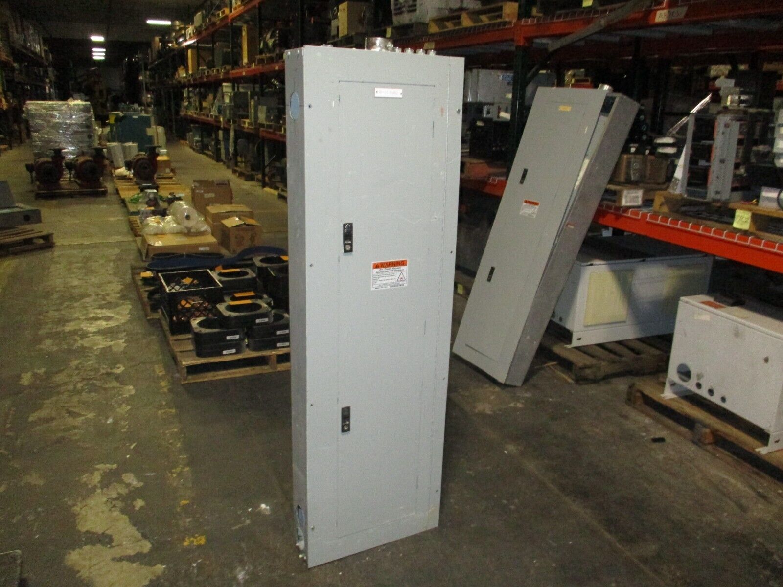 GE Main Lug Breaker Panel AQF3422MTX 225A Max 208/120V 3Ph 4W Used