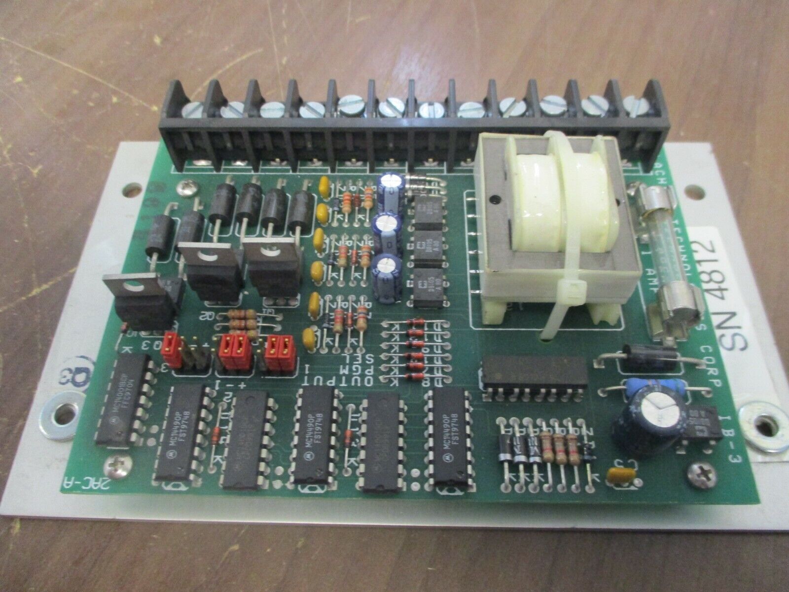 AP Tech Pulse Rate Board IB-3 10 PPS 120V 60Hz Used