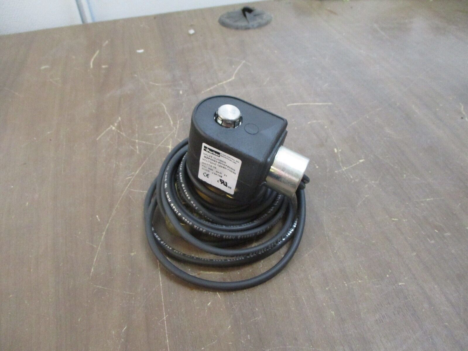 Parker Unloader Valve Coil & Gasket MZP30G2-Z01CFZ0205 120V New Surplus