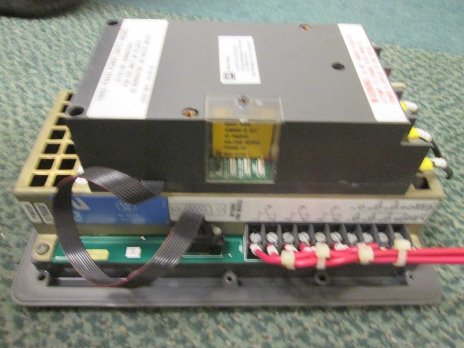 Westinghouse IQ Data Module 2D78533 w/ 9966D75G02 3-Phase Power Supply Used