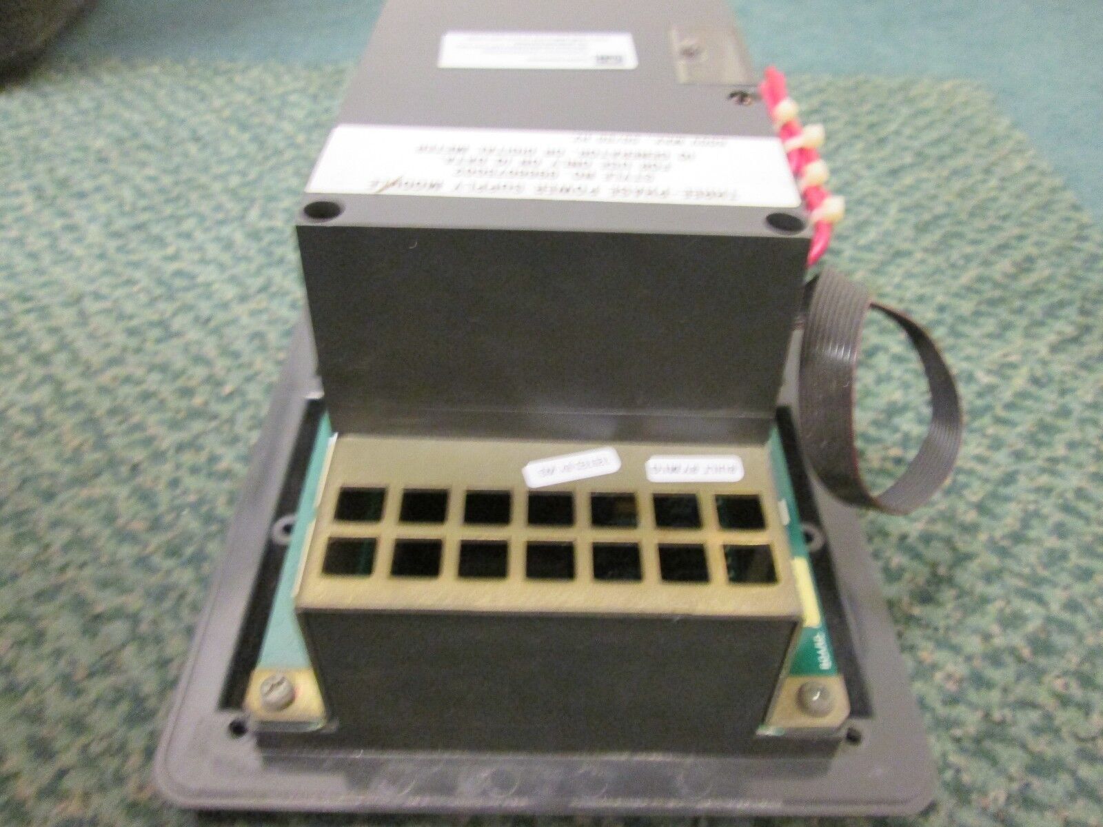 Westinghouse IQ Data Module 2D78533 w/ 9966D75G02 3-Phase Power Supply Used