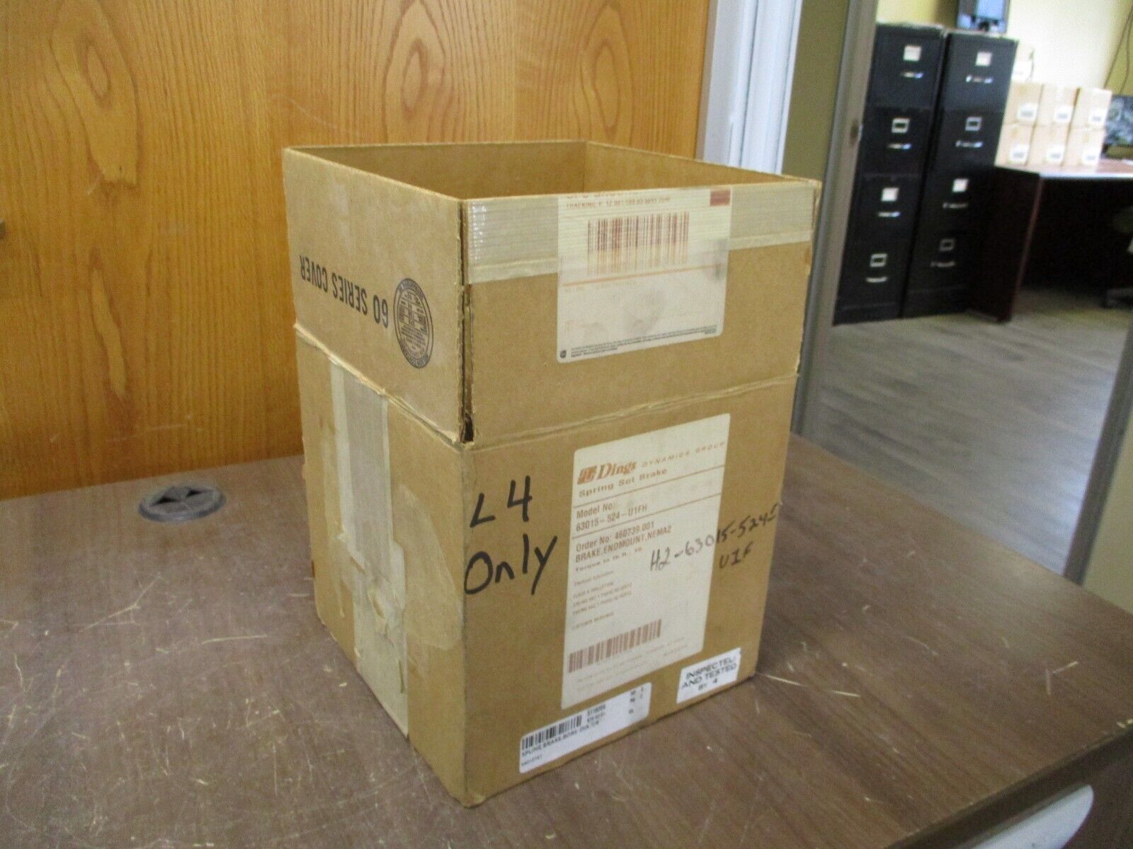 Dings Spring Set Brake 63015-524-U1FH 15 lbft Torque 230/460V New Surplus