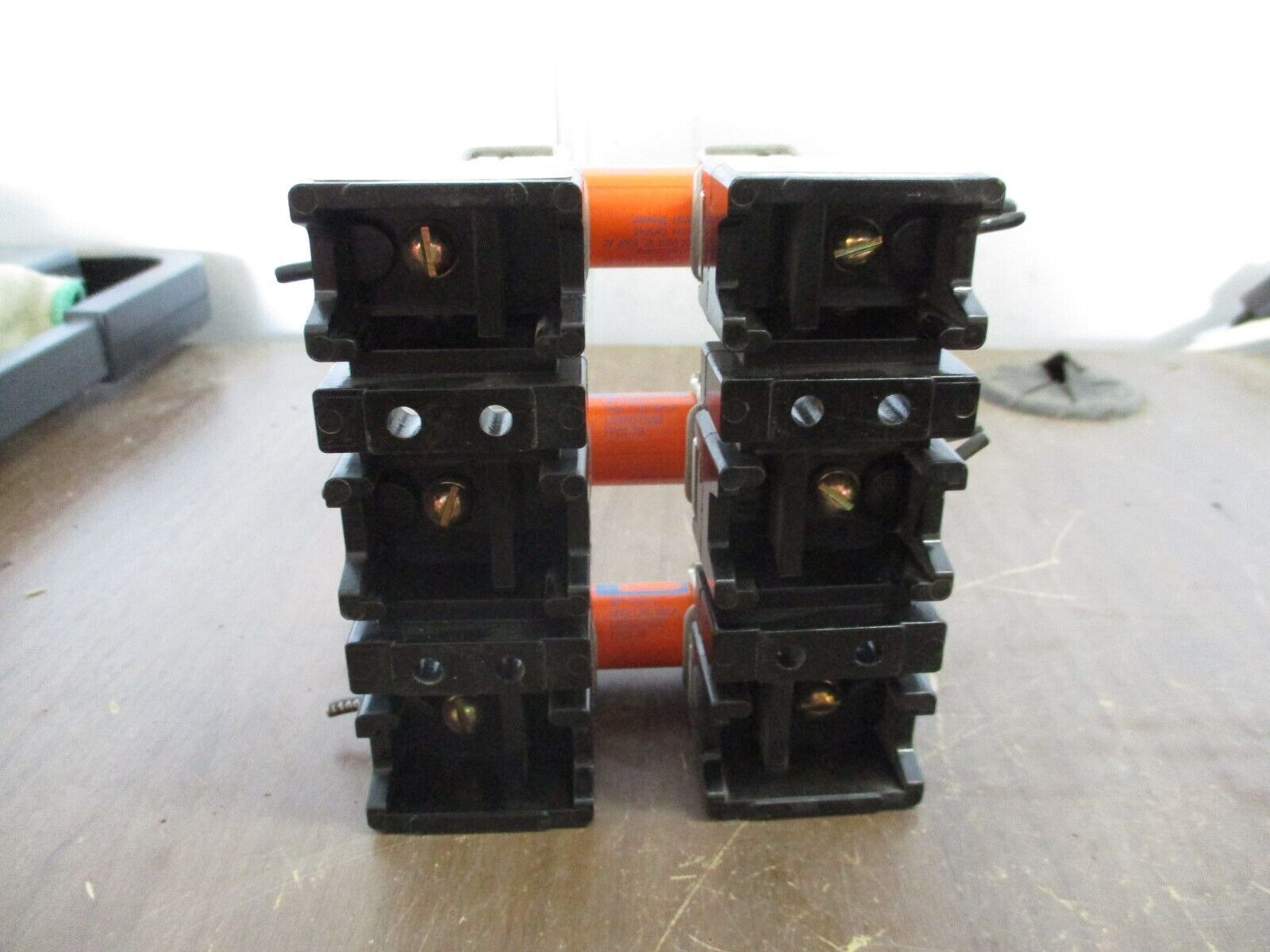 Allen-Bradley Fuse Holder 1494F-FS30 Ser. A 30A 600V 3P w/ (3) 6A Fuses Used