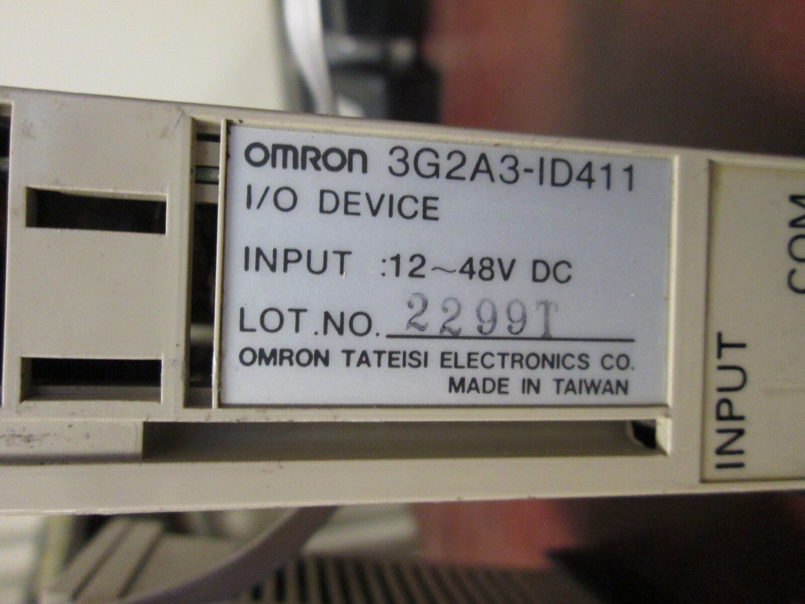 OMRON I/O Device 3G2A3-ID411 Input: 12-48VDC *Lot of 2* Used
