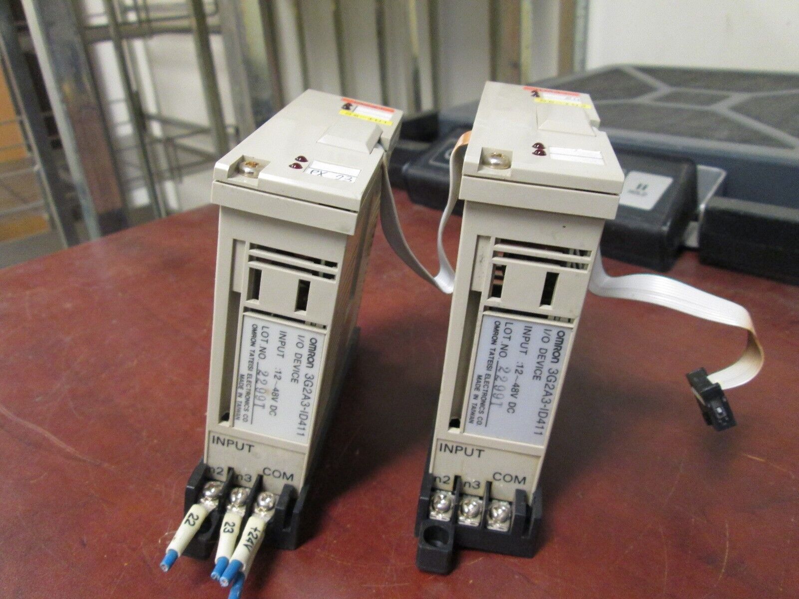 OMRON I/O Device 3G2A3-ID411 Input: 12-48VDC *Lot of 2* Used
