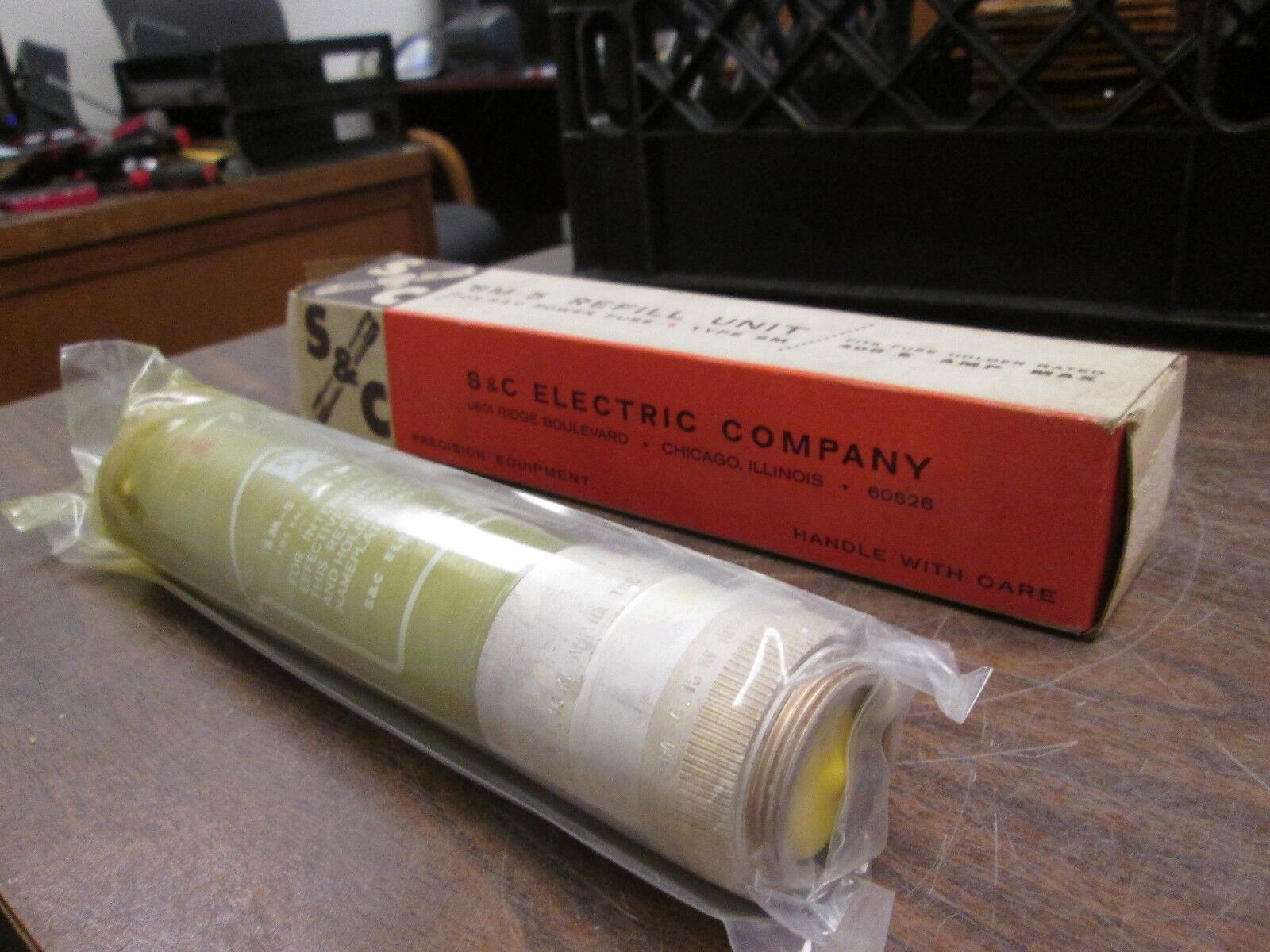 S&C SM-5 Power Fuse Refill Unit 130015-R4 4.16KV 10A New Surplus