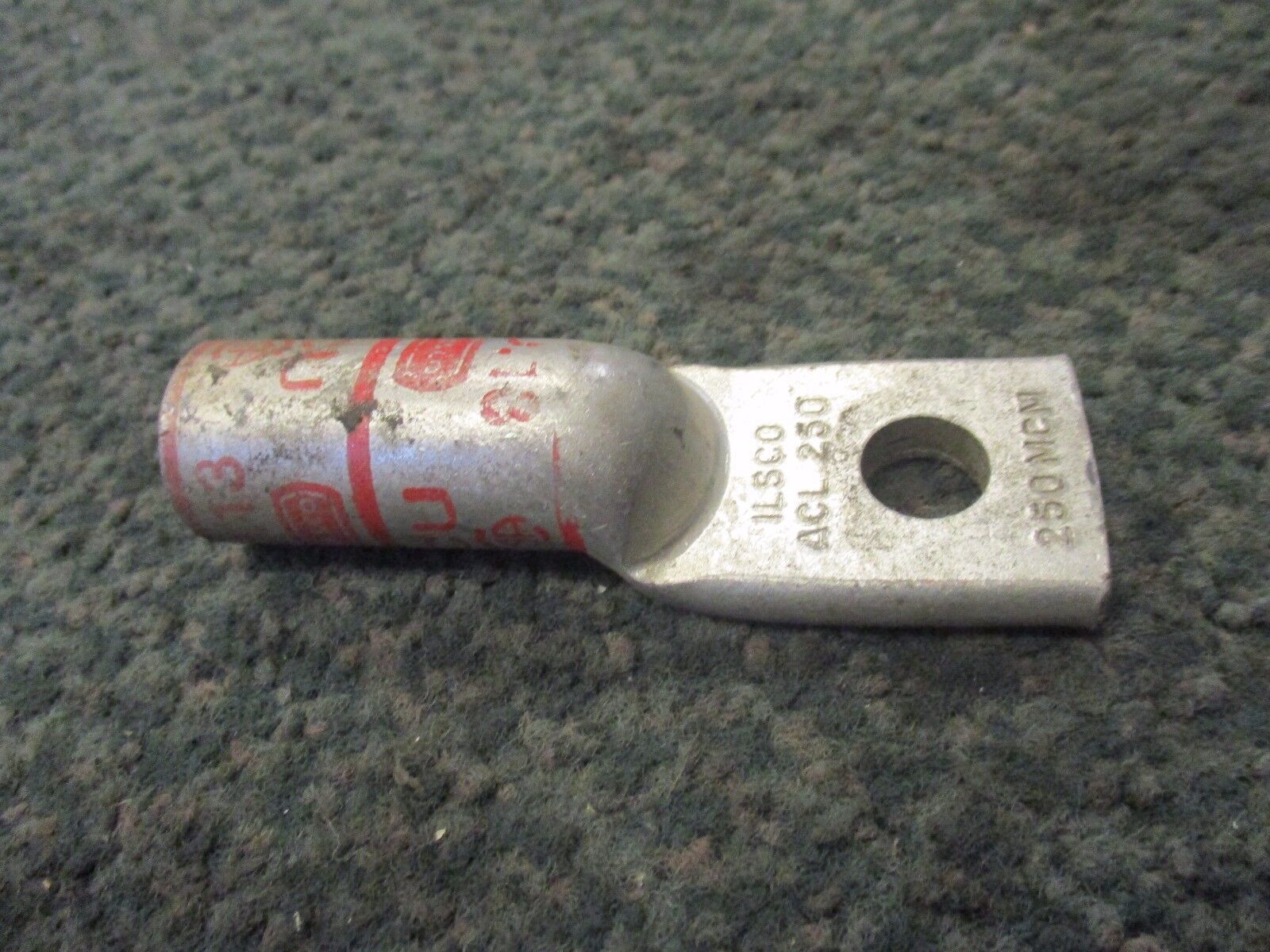 Ilsco Crimp Lug ACL 250 CUAL 250 MCM "Lots of 5" New Surplus