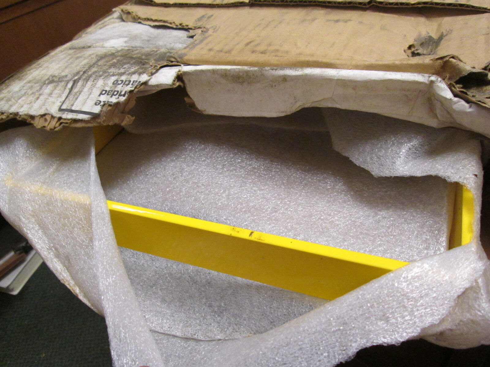 FabEnCo Self-Closing Safety Gate A71 GALV Size: 27" Yellow Powder Coat