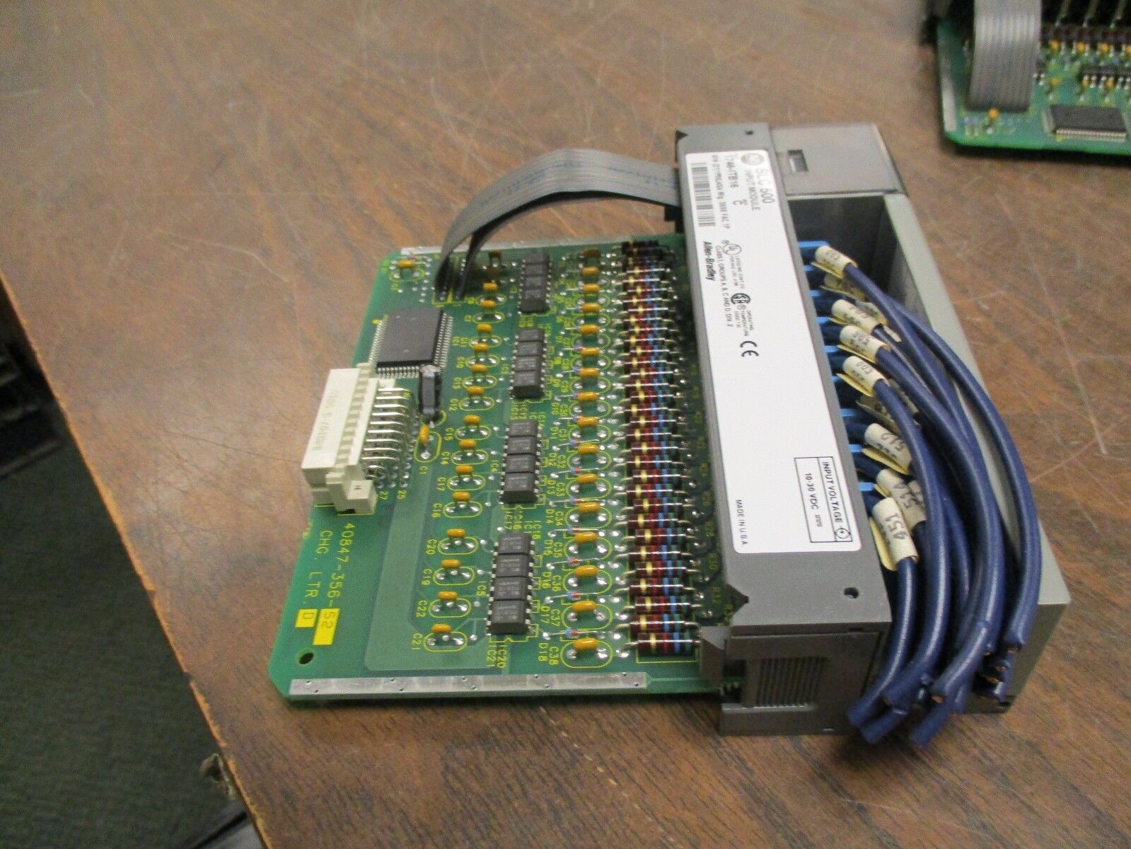 Allen-Bradley SLC 500 Input Module 1746-ITB16 Ser C 10-30VDC Used