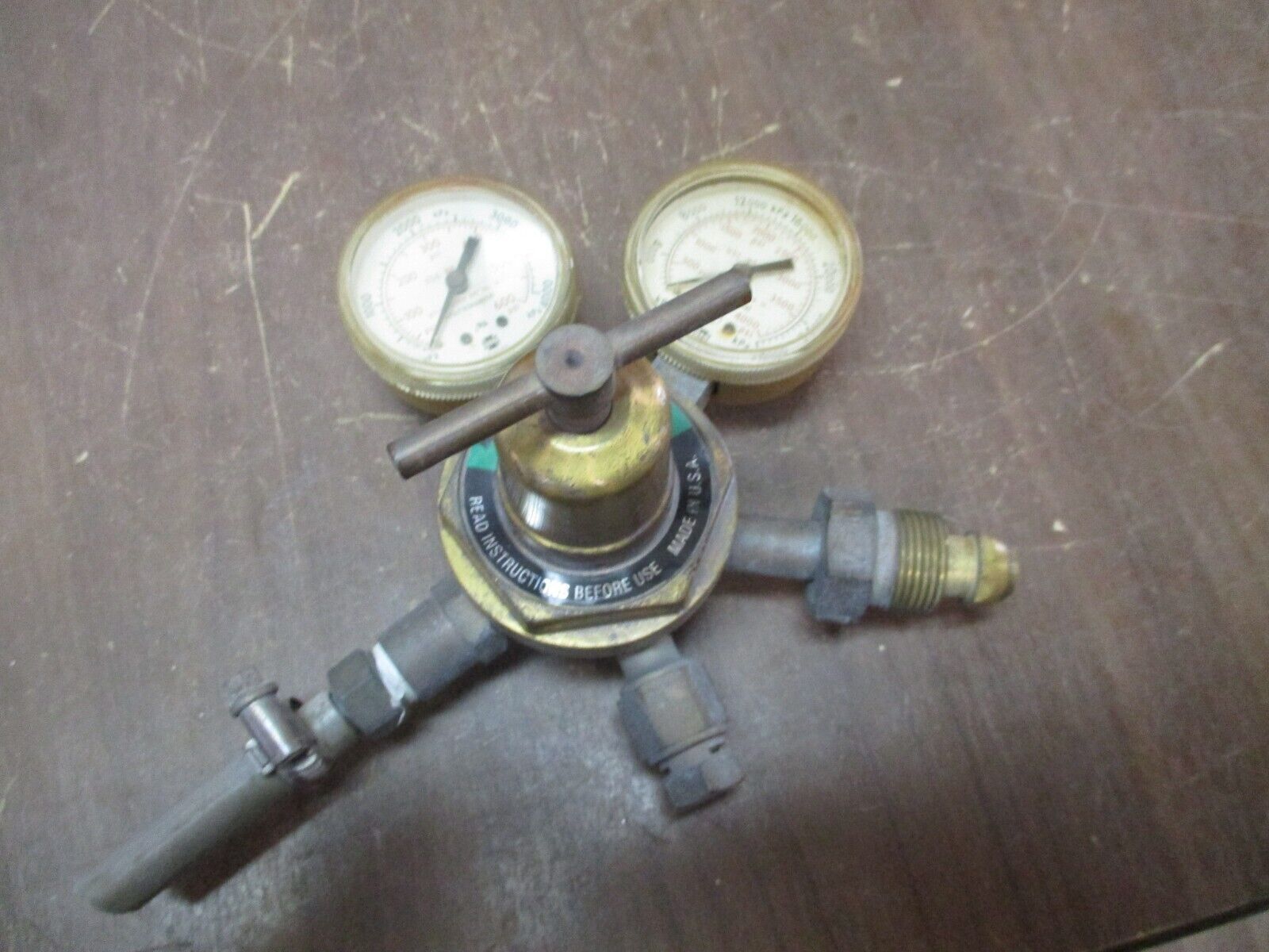 Victor Medalist Gas Regulator P250-500-580 3000 PSIG Max Used