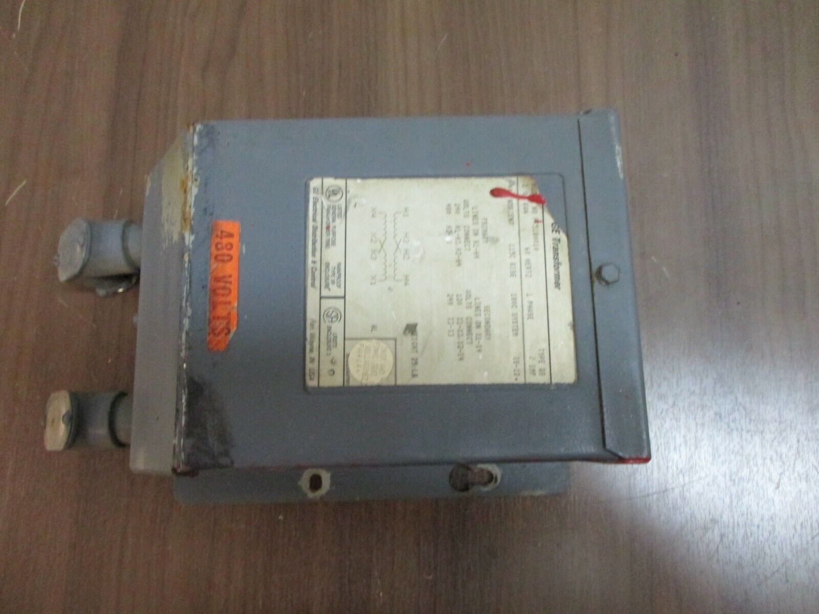 GE QB Transformer 9T51B0010 1.0kVA Pri: 240/480V Sec: 120/240V 60Hz 1Ph Used
