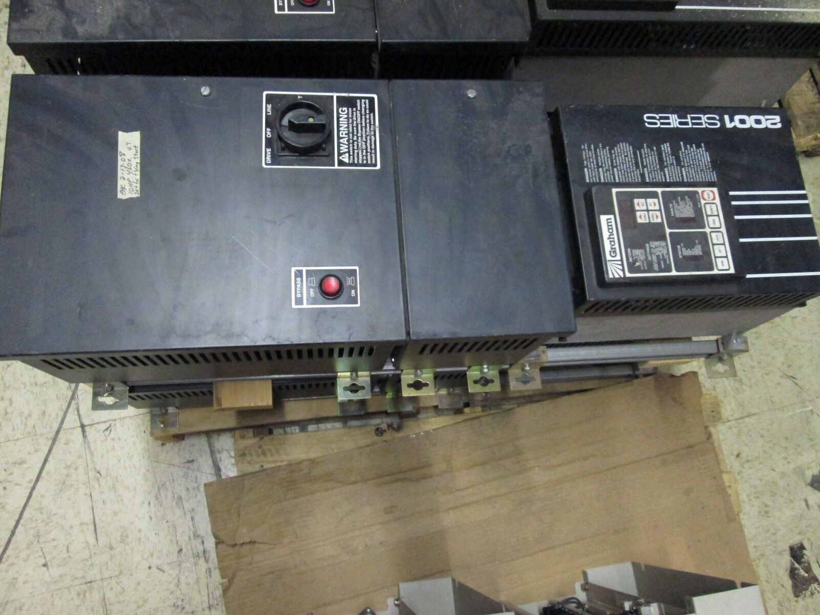 Graham AC Drive w/ Bypass IPM2001H14 10HP Used