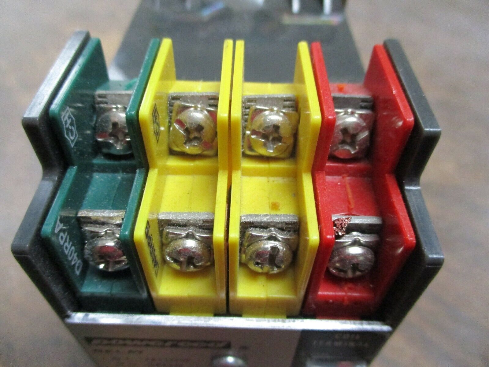 Cutler-Hammer Type R "Powereed" Relay D40RB 120V Coil Used