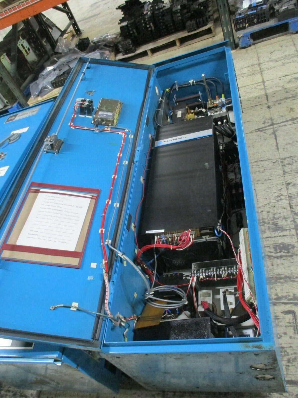 Allen-Bradley Series 2 DC Unit Drive 1395-AR-1B-A140-FE1-CF1-LD-AD-SA 75HP Used