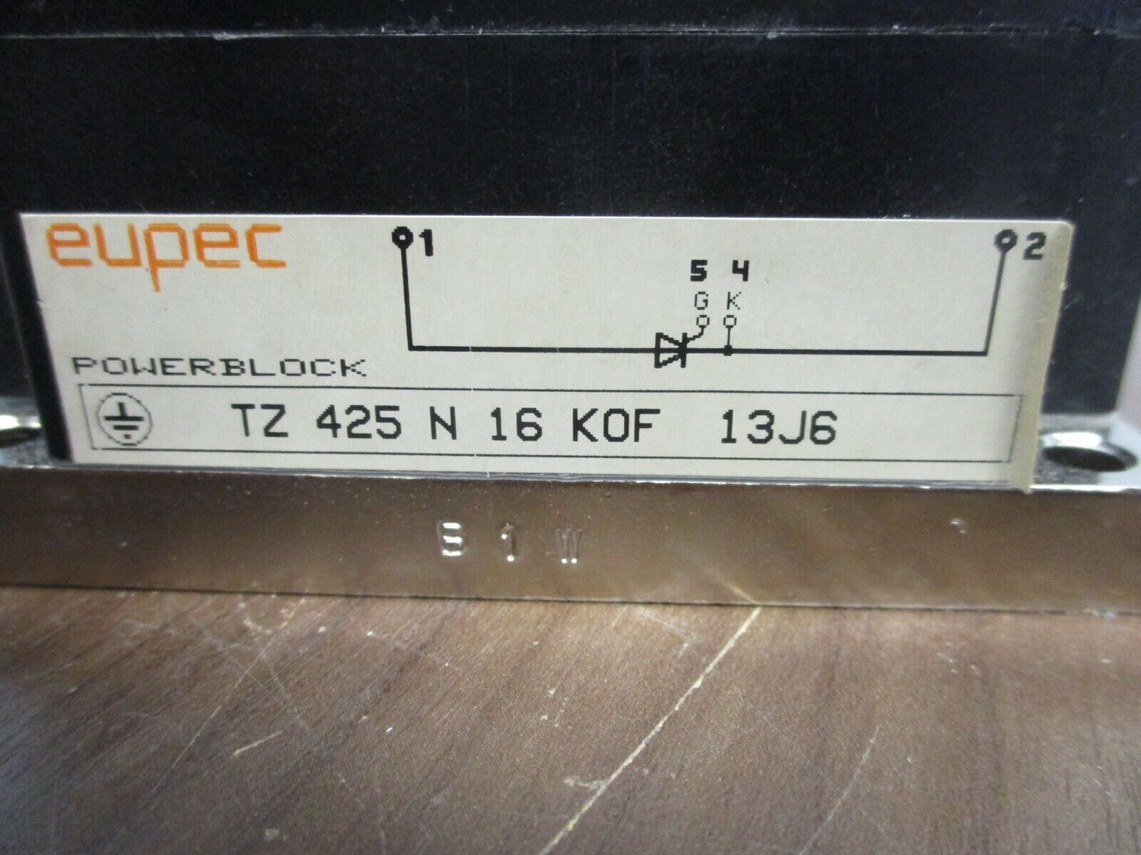 Eupec Powerblock TZ 425 N 16 K0F 13J6 *No Box* New Surplus