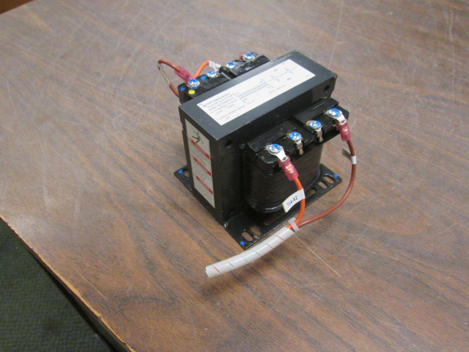 Square D Transformer 9070T150Q24253 0.15KVA Pri: 480V Sec: 380V Used