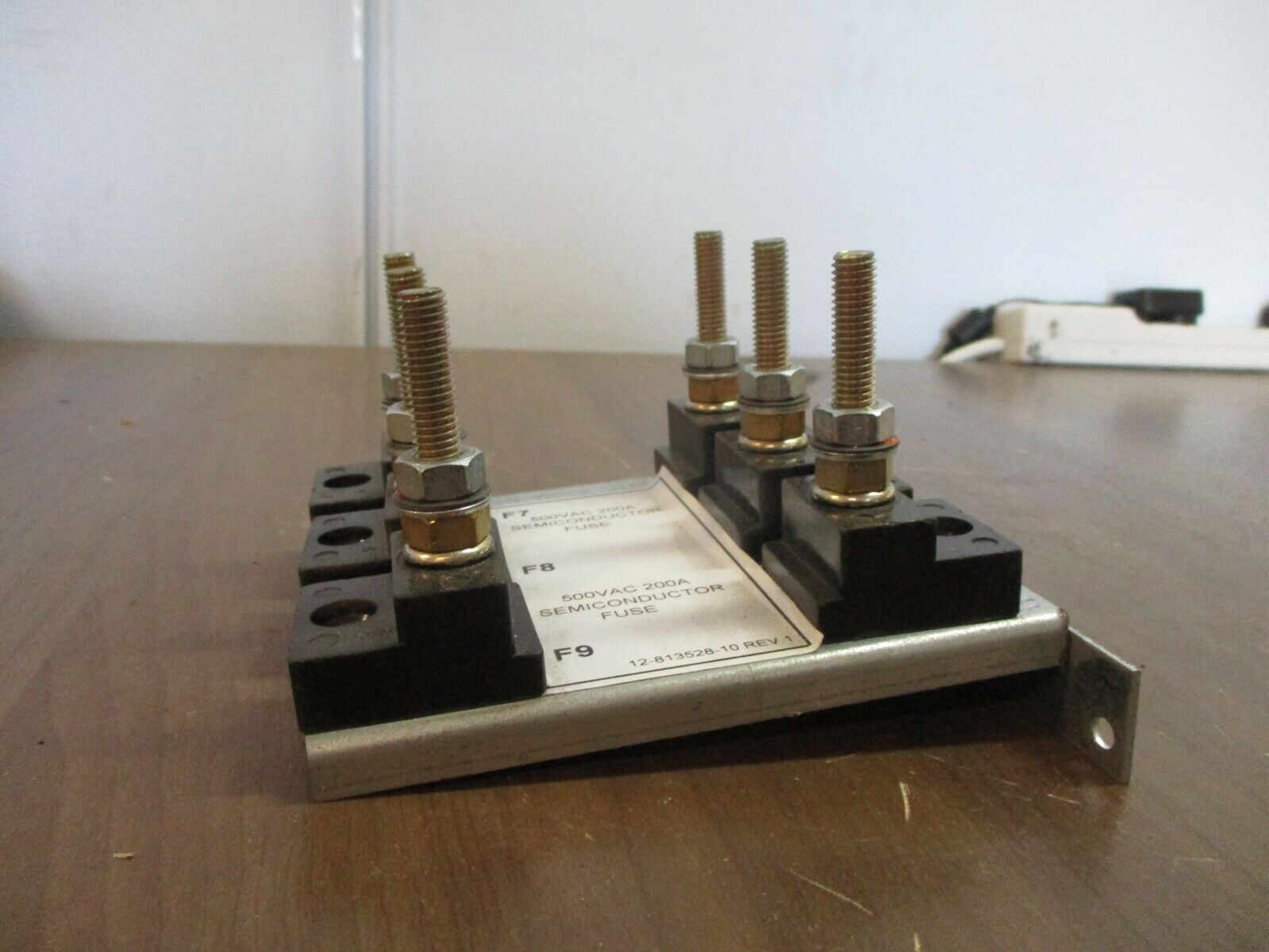 Misc. Brand Fuse Block 12-813528-10 Rev. 1 Used