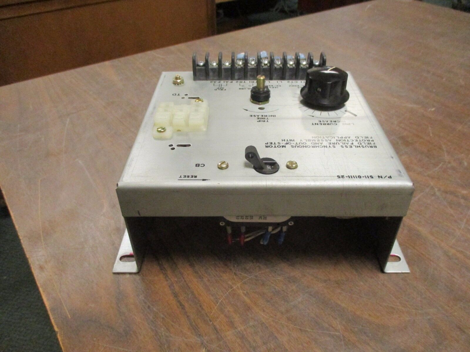 Kato Engineering Field Relay Protection Assembly 511-01111-25 120V 5A Used