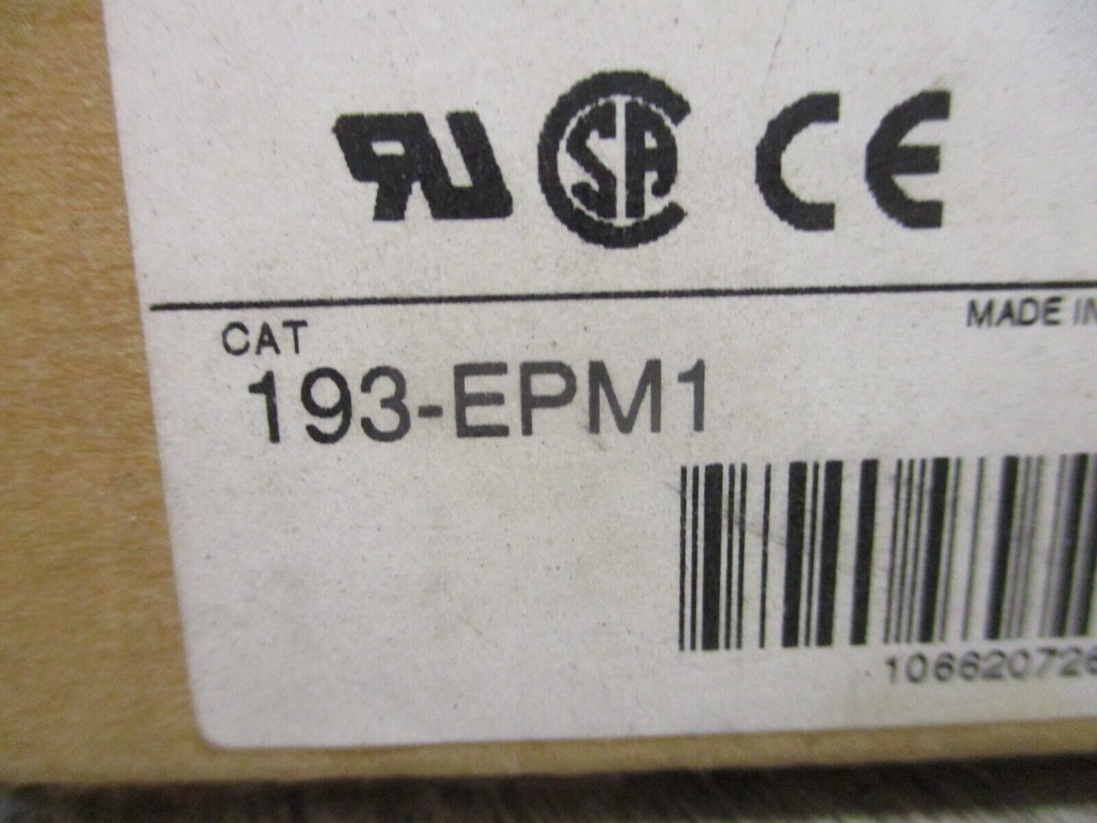 Allen-Bradley DIN Rail/Panel Adapter 193-EPM1 Ser. A New Surplus