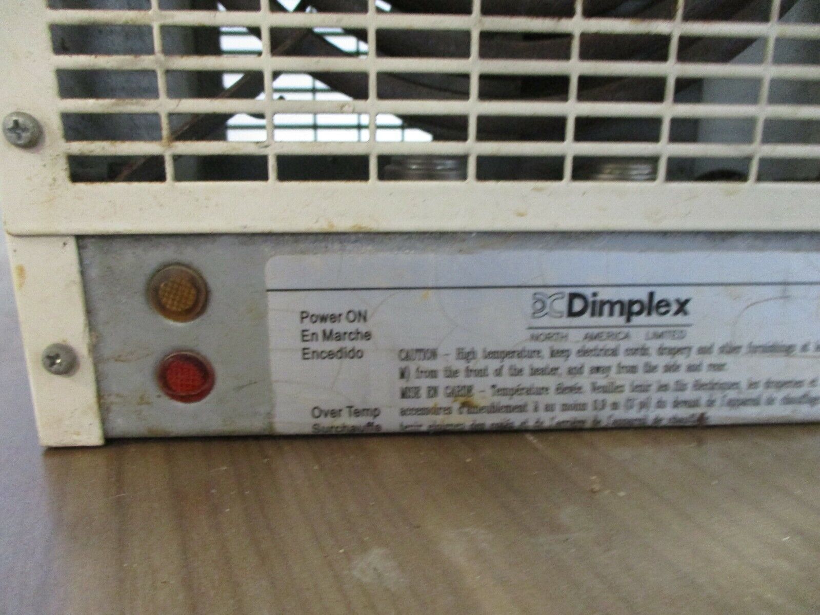 Dimplex Space Heater DGWH4031 4000W 240V 60Hz Used