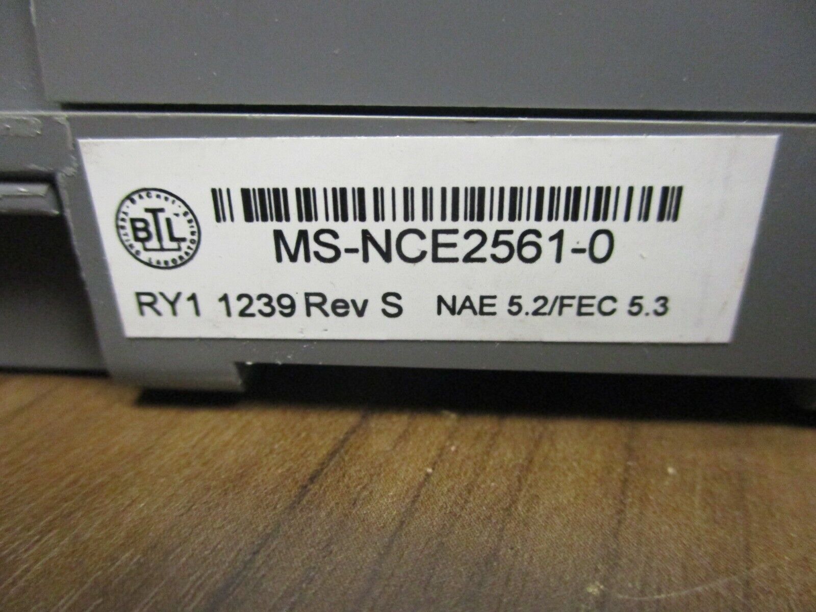 Johnson Controls Metasys Network Control Engine MS-NCE2561-0 Rev. S 24VAC Used
