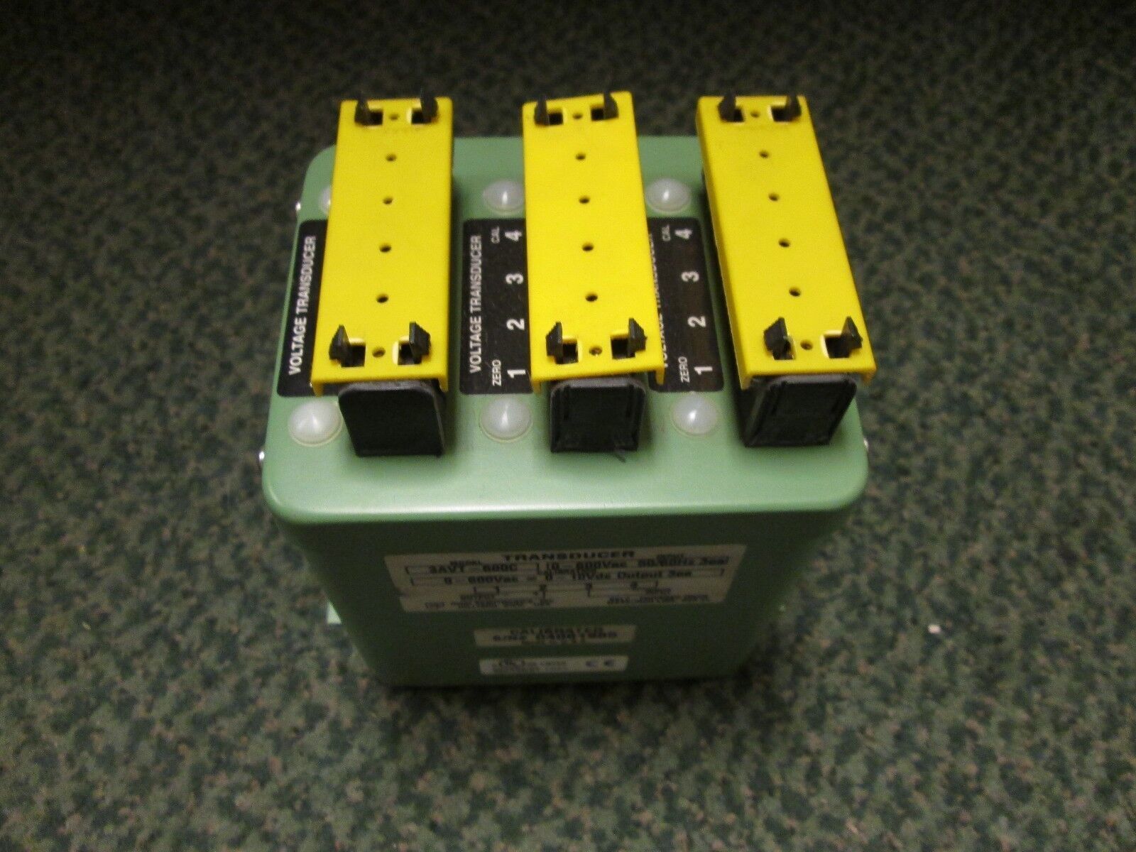 Ohio Semitronics Transducer 3AVT-600C Input 0-600VAC 5/60Hz 3ea Used