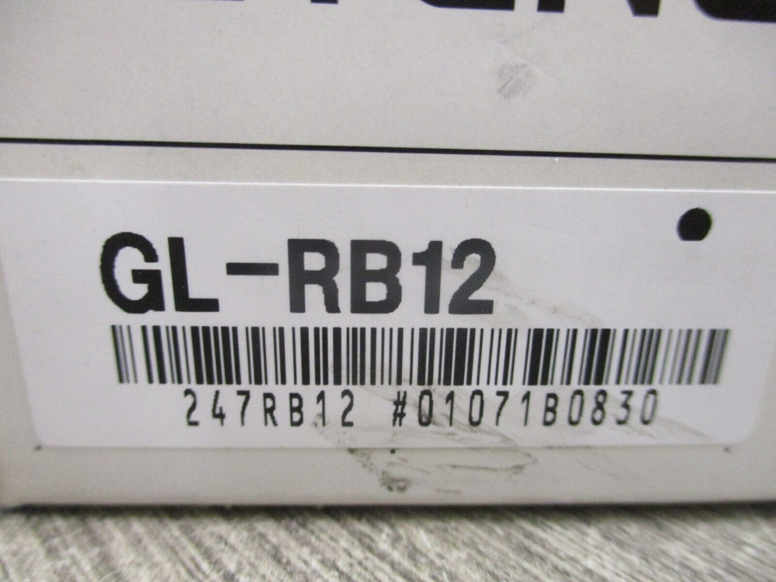 Keyence Safety Bracket GL-RB12 New Surplus