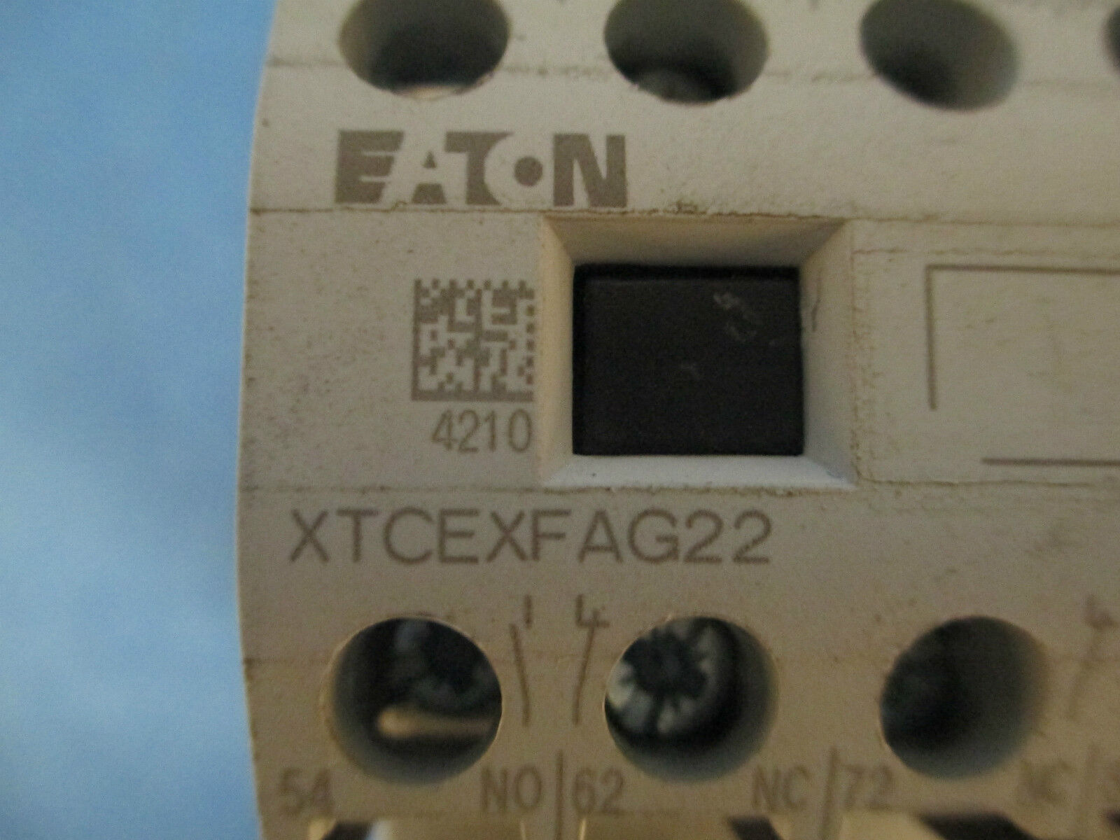 Eaton Contact XTCE040D, 40A 600V, With XTCEXFFAG22
