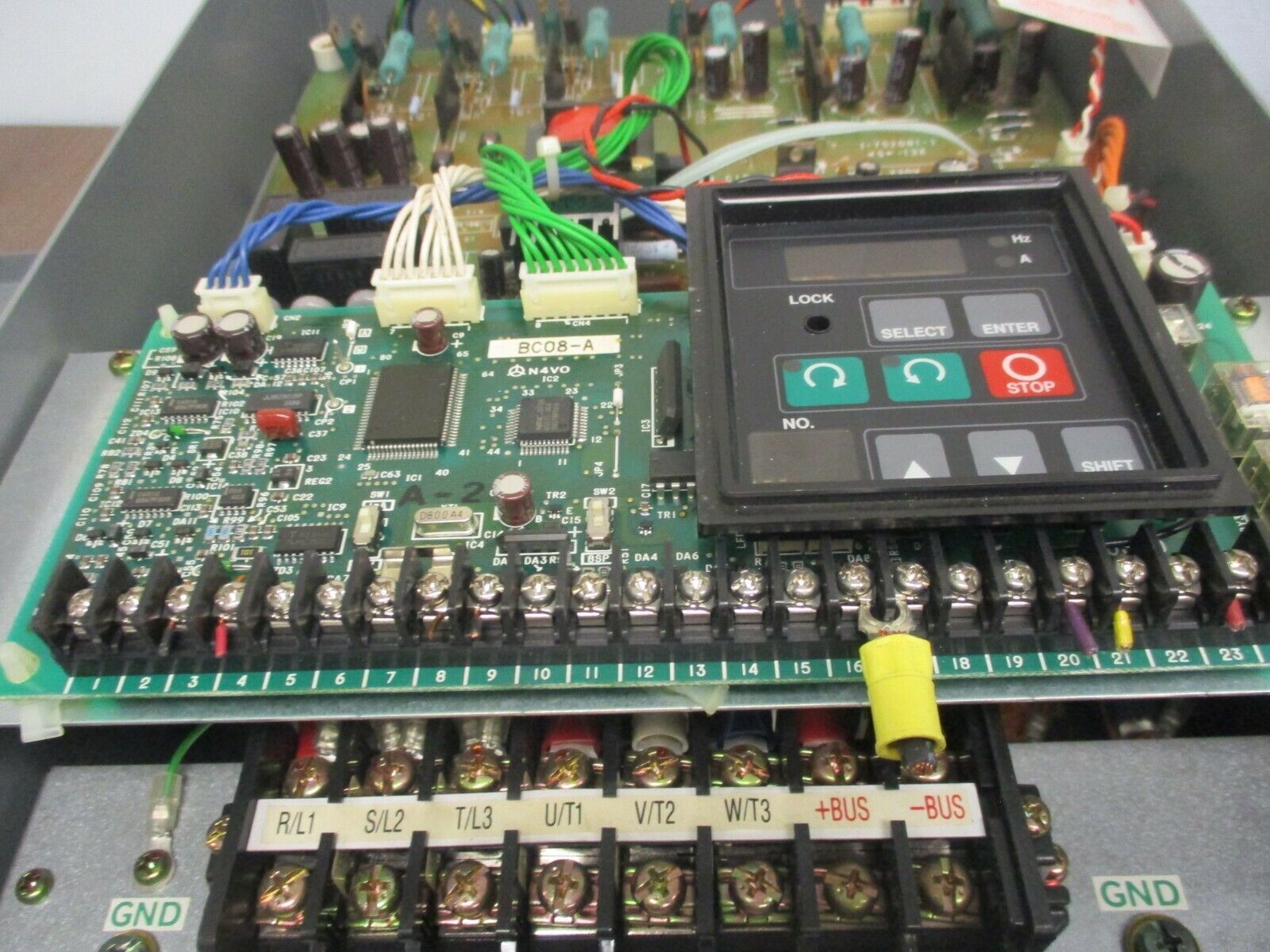 Allen-Bradley AC Drive 1333-DAA Ser. D 7.5HP 3Ph Used