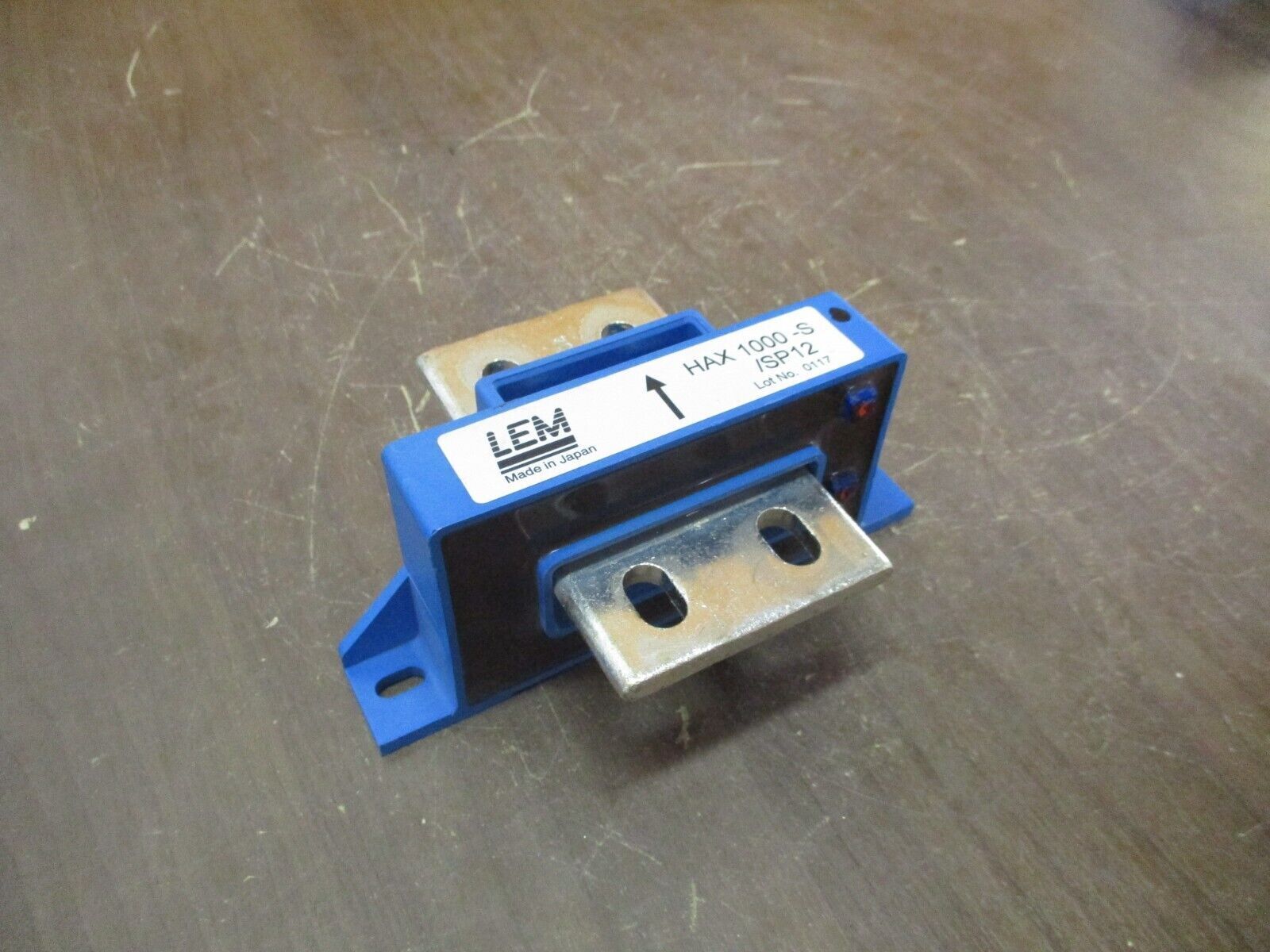 LEM Current Transducer HAX1000-S/SP12 w/ Bus bar Used