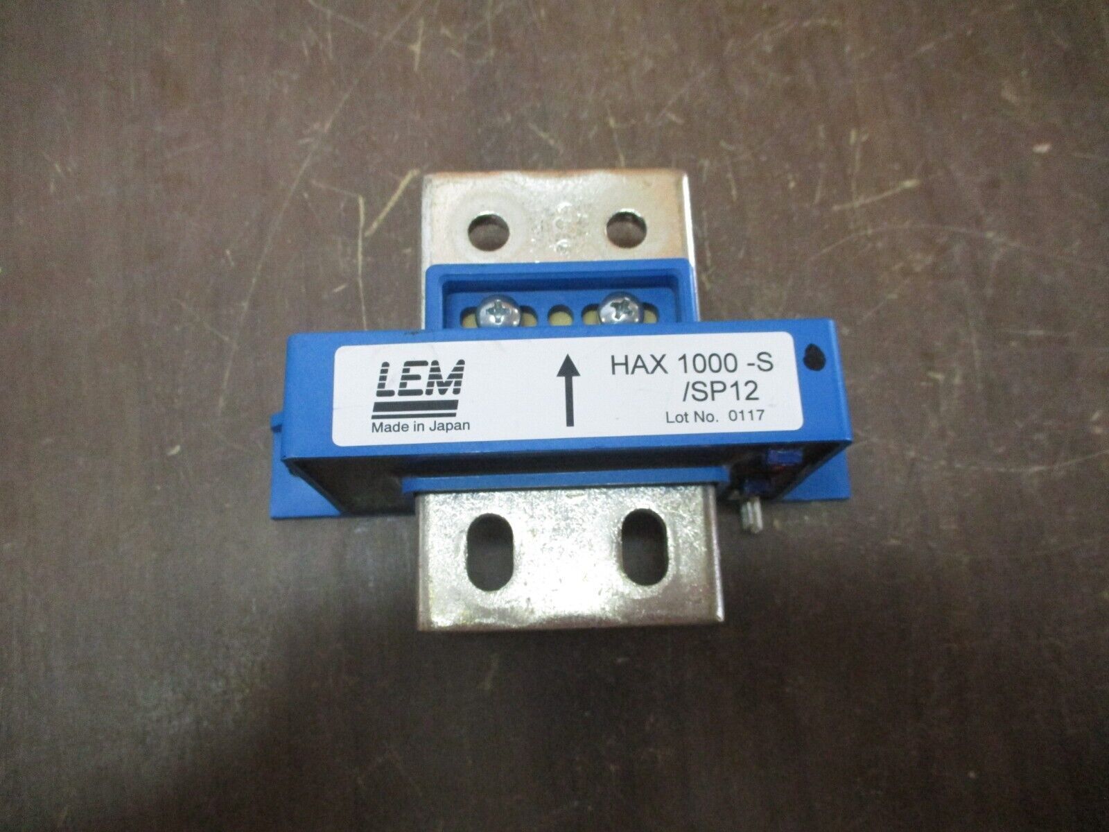 LEM Current Transducer HAX1000-S/SP12 w/ Bus bar Used