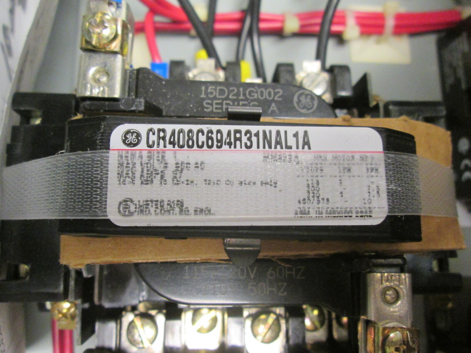 GE Fusible Size 1 Combination CR408C694R31NA11A 115-120V Coil 27A 600V *No Box*