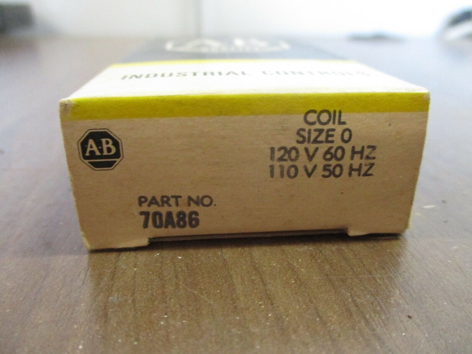 Allen-Bradley Magnetic Coil 70A86 120V@60Hz 110V@50Hz Size 0 New Surplus
