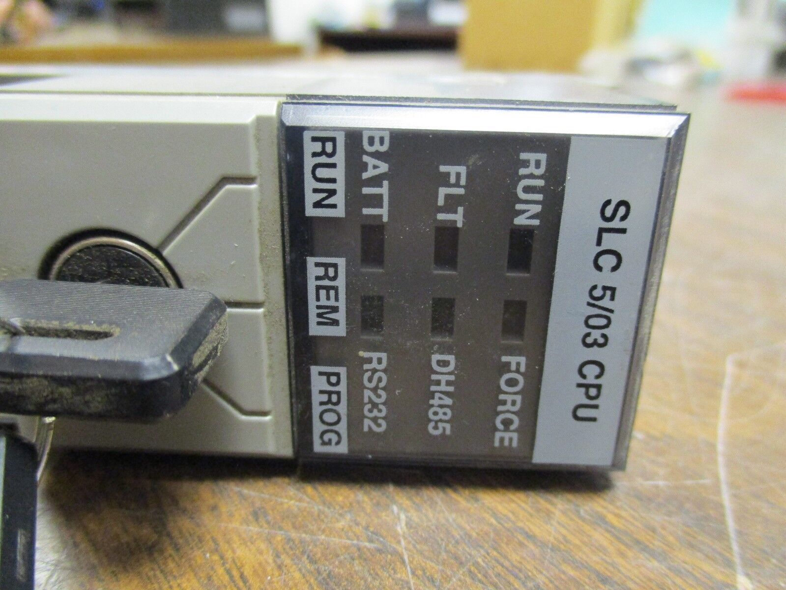 Allen-Bradley SLC 500 Processor Unit 1747-L531 Ser D Proc Rev 4 Used