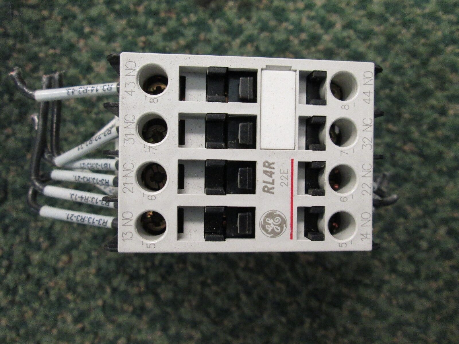 GE Contactor RL4RA022T 20A 24V Coil 4P Used