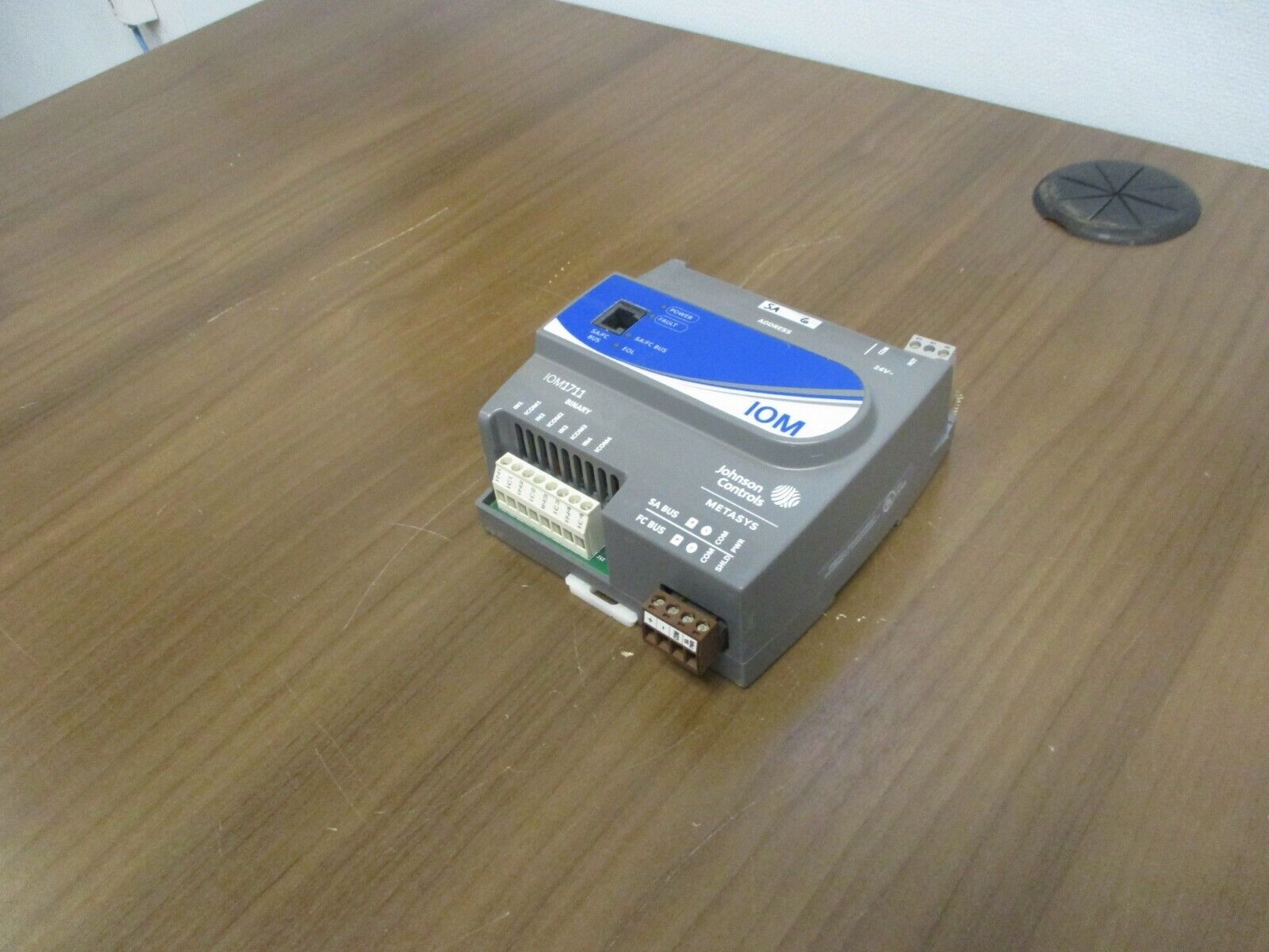 Johnson Controls Metasys I/O Module Rev. D S/W Ver. 5.1.3 Used