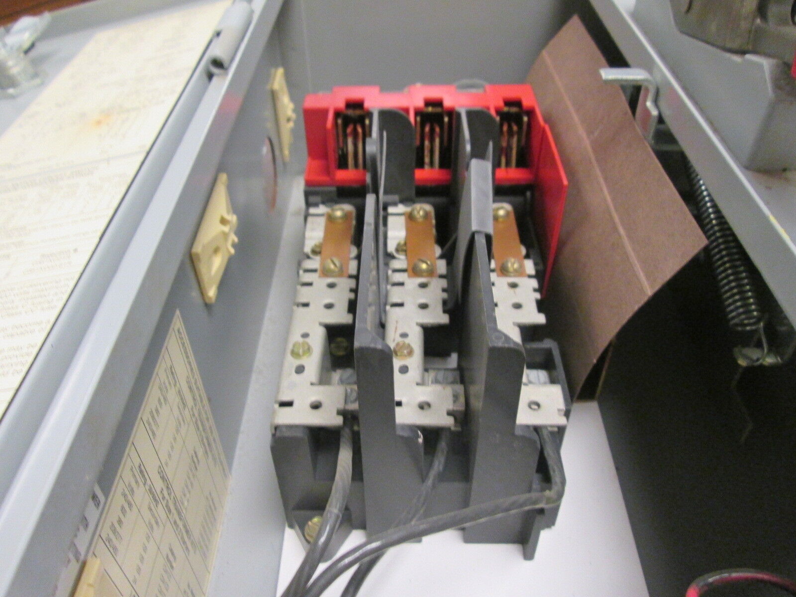 Cutler-Hammer Non-Fusible Size 1 Combination ECN1801BQA 120V Coil 3Ph 3P Used