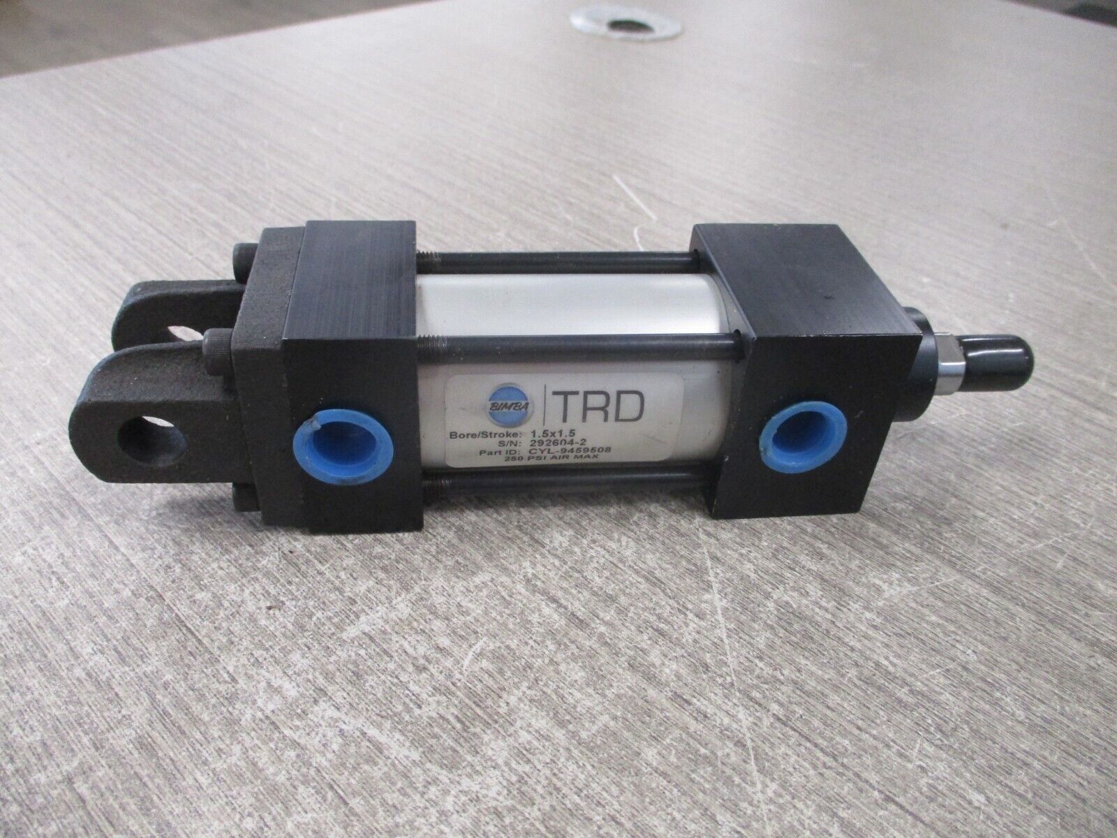 Bimba TRD Pneumatic Air Cylinder CYL-9459508 250PSI *No Box* New Surplus
