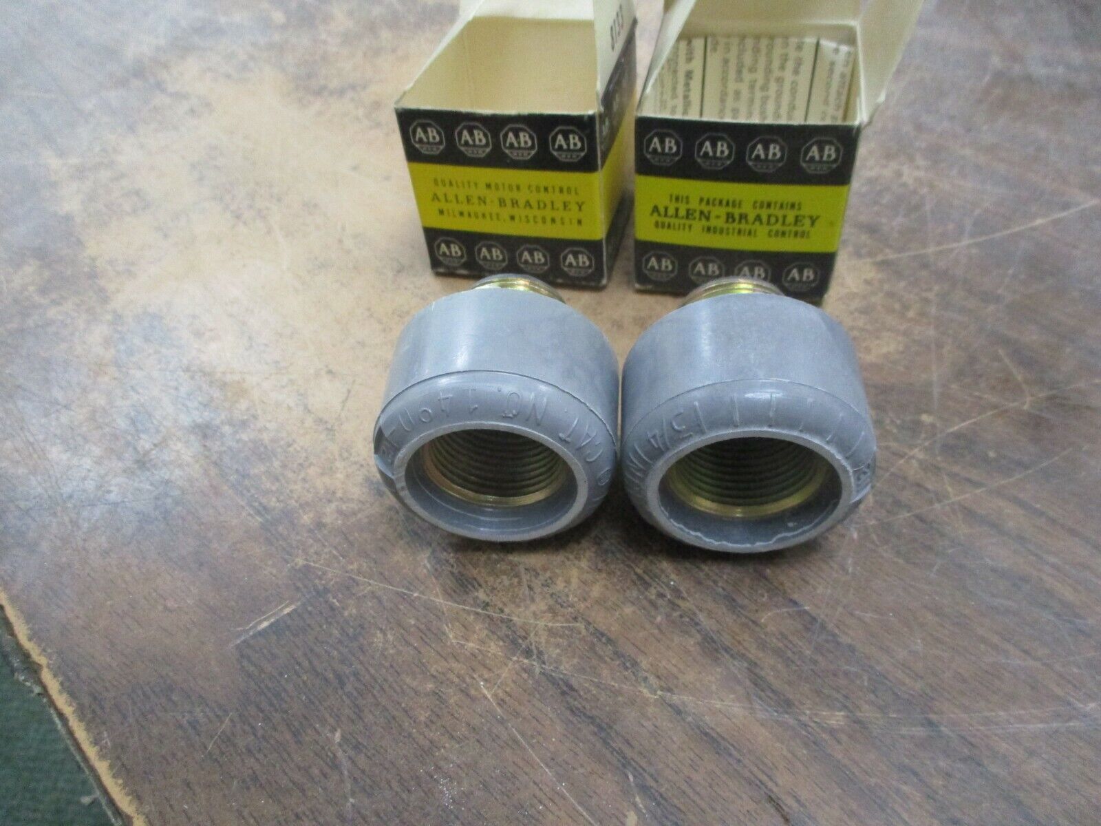 Allen-Bradley 3/4" Conduit Hub 1490-N2 Ser. B *Lot of 2* New Surplus