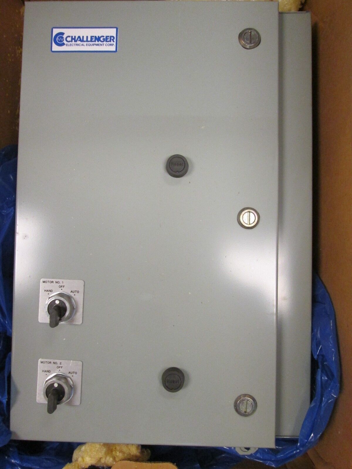 Challenger 2 Speed Enclosed Starter A220J0CW Size 0 nema 12 Enclosure 240V Coil